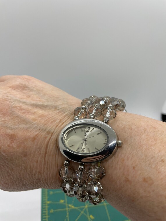 Vintage NY & Co Ladies Multi Strand Beaded Watch - image 6