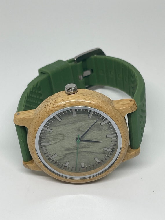 Vintage unique wooden watch - image 3