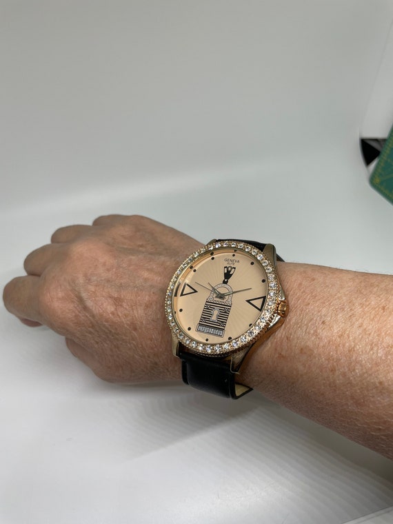 Vintage Geneva Elite bling watch - image 8