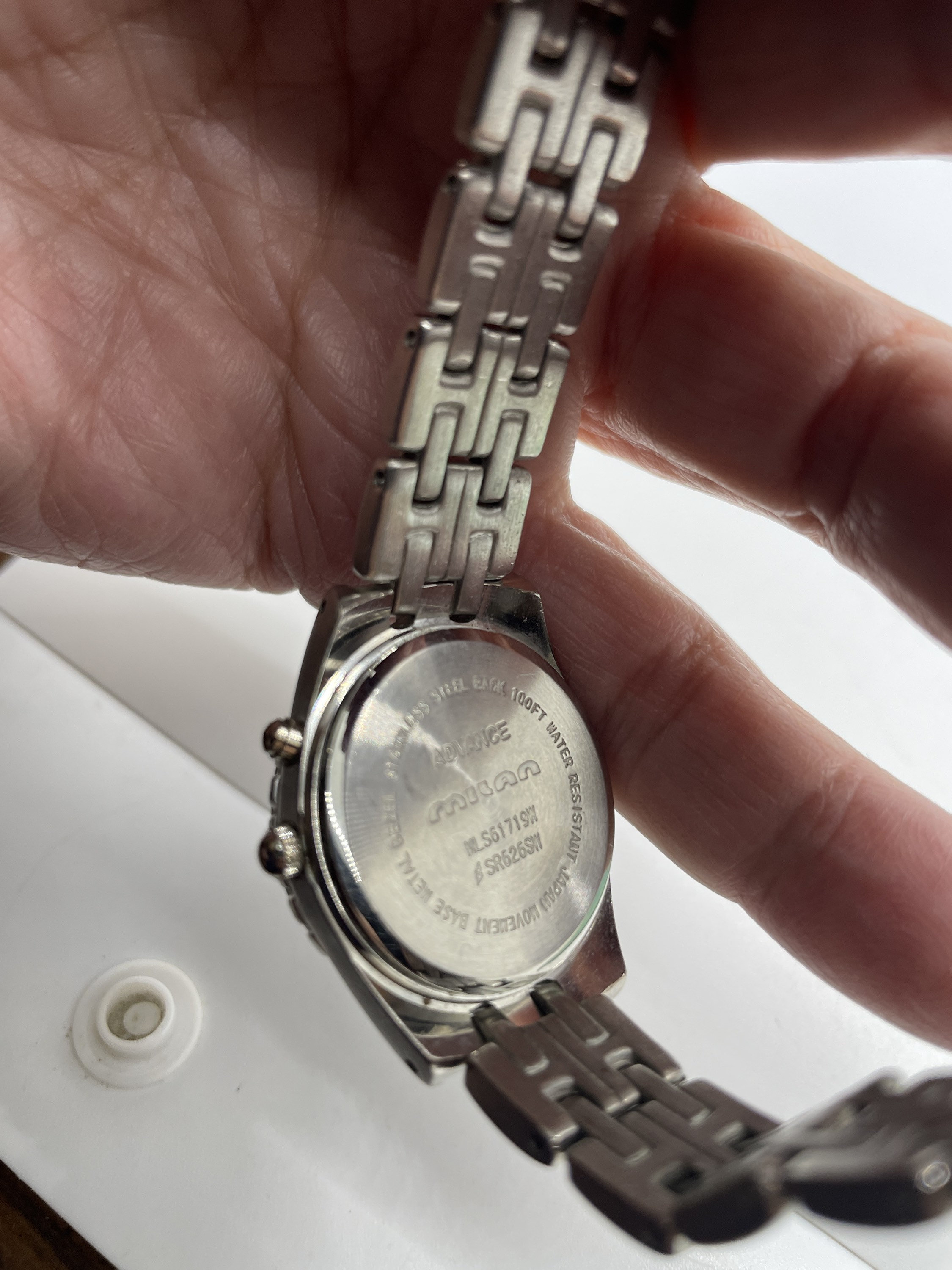 Milan water resistant 100ft cheap watch