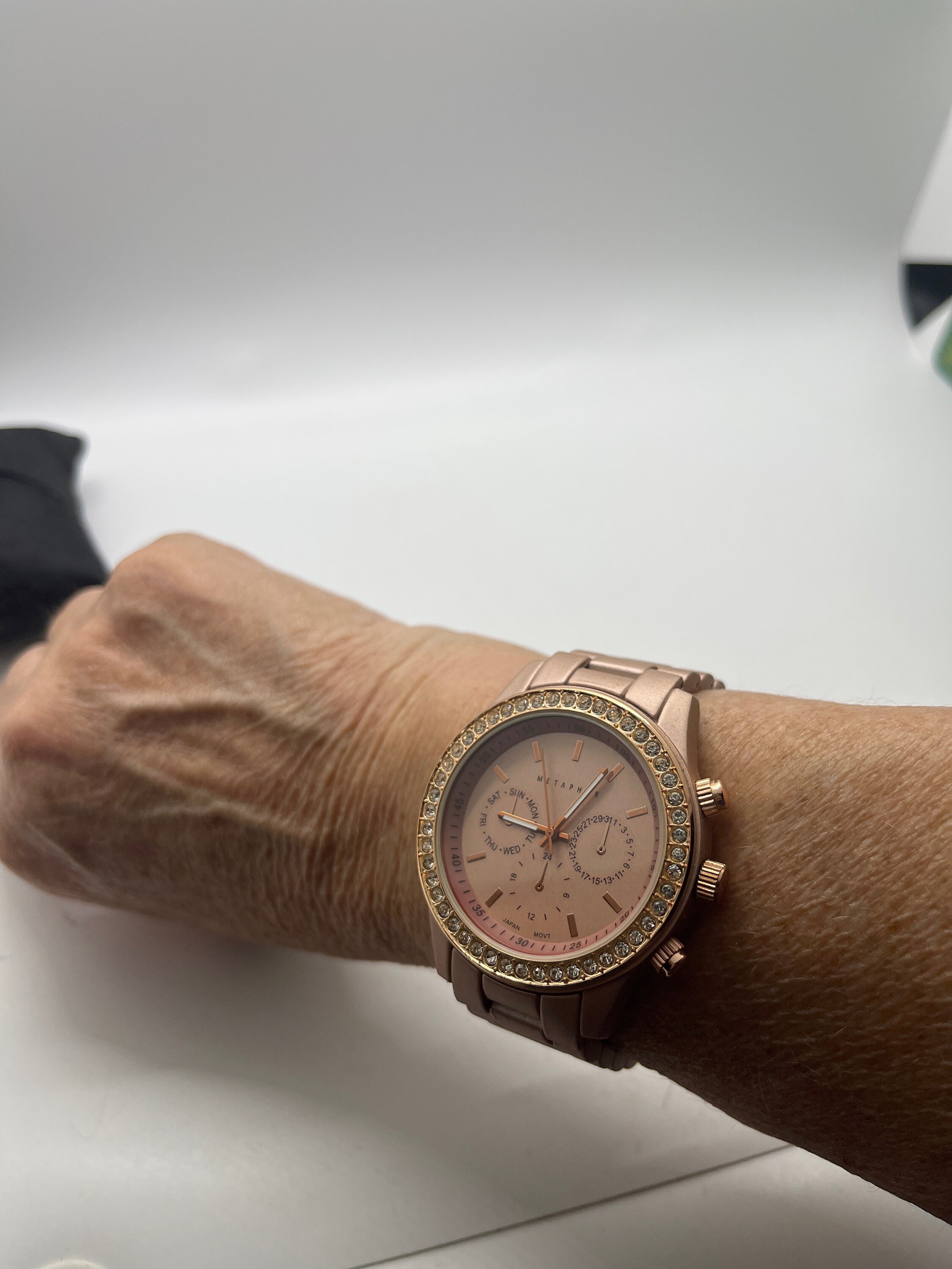 Metaphor Rose Gold Tone Women\'s Watch Metaphor Rose Gold Watch | Mercari main image 4