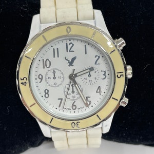Vintage white Aeropostale ladies watch