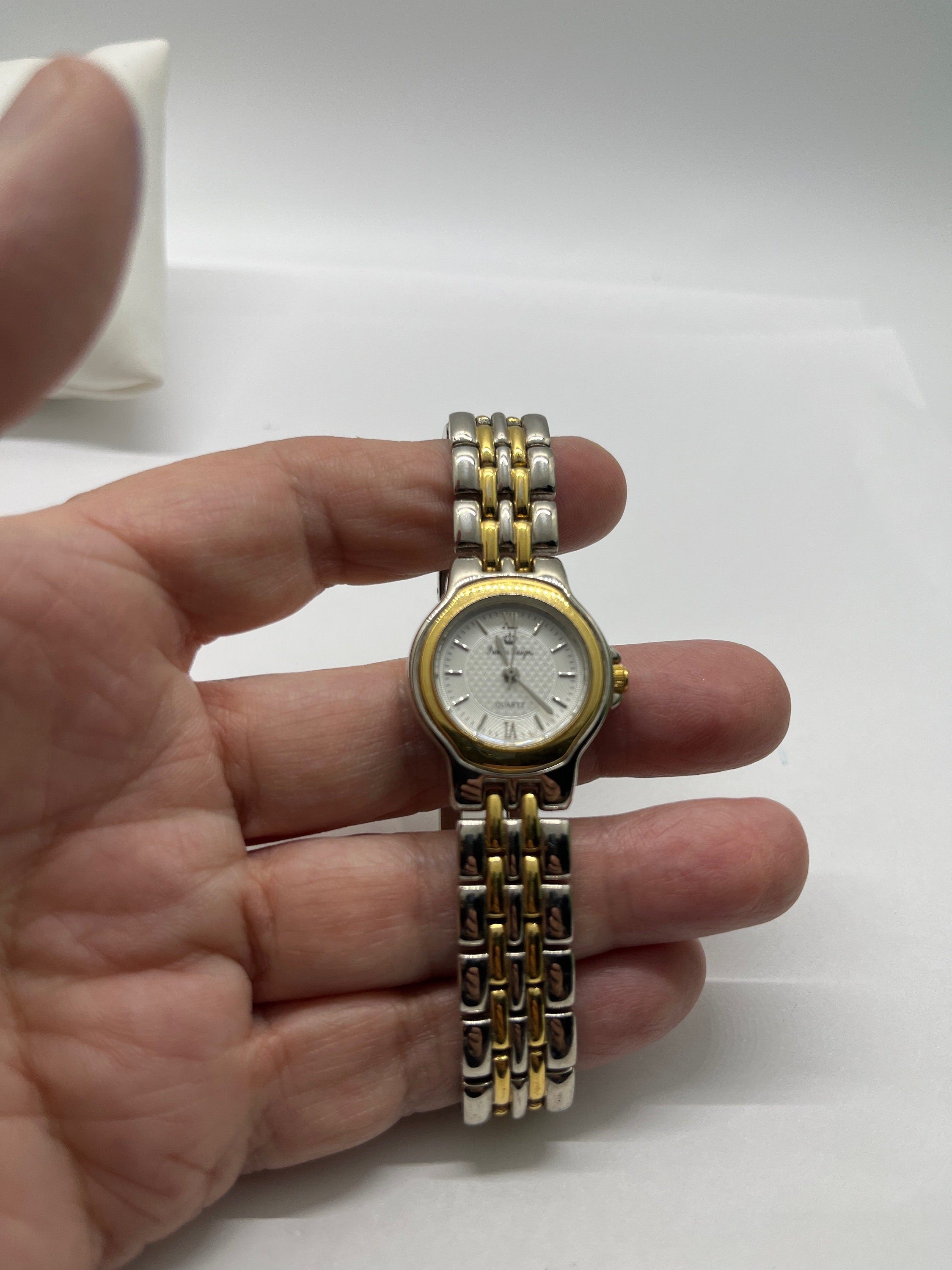 Vintage Premier Designs Two Toned Ladies Watch See 