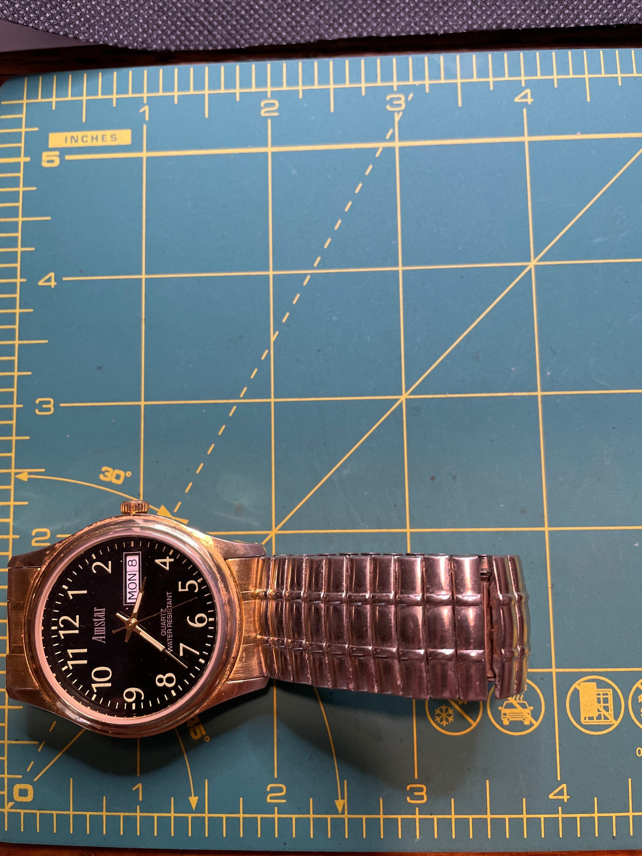 Vintage Amstar Mens Watch Etsy Denmark
