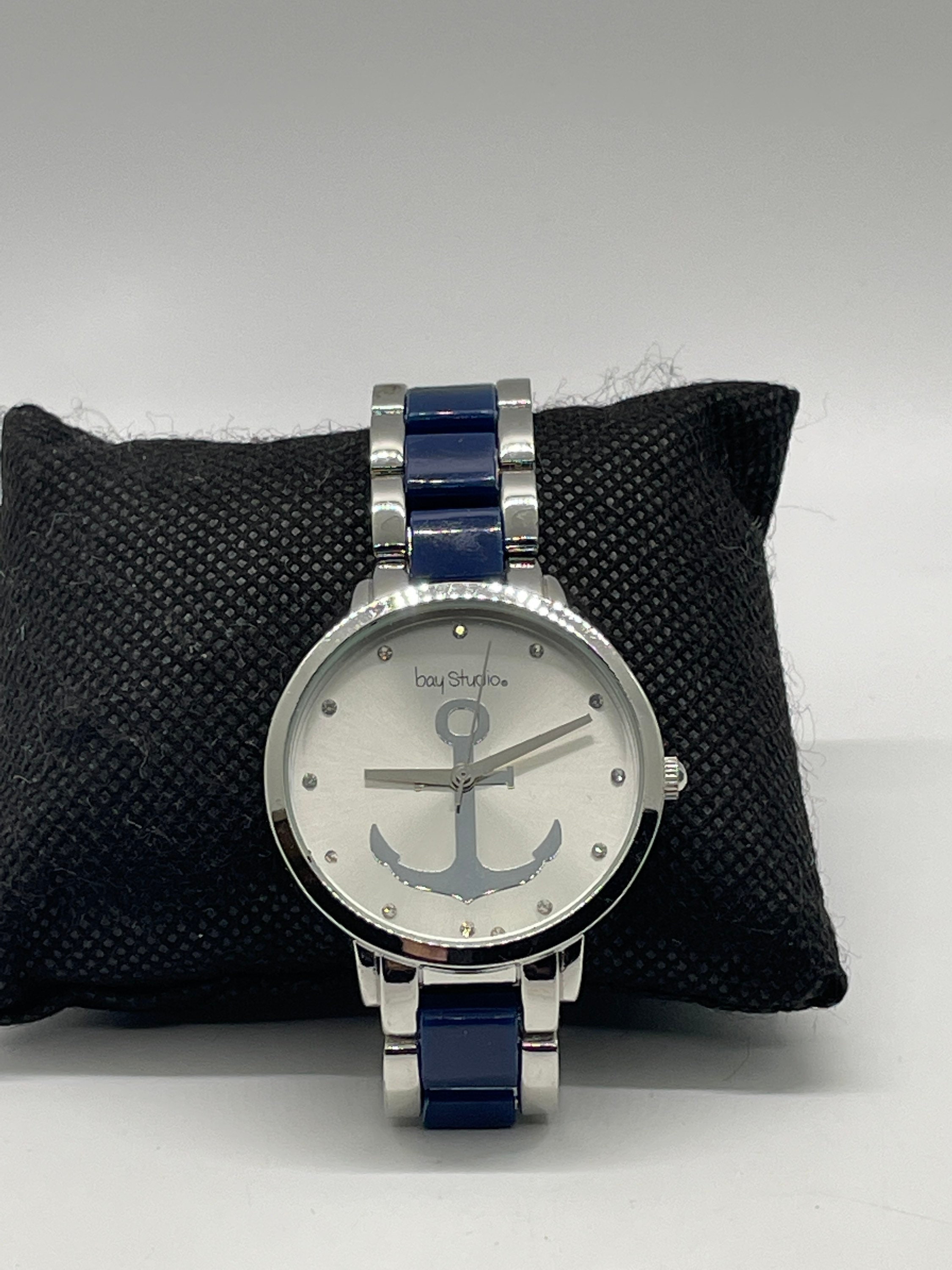 Bay Studio Blue Hearts Watch and Bracelet Set - NWOT Bay Studio Watch - Etsy main image 4