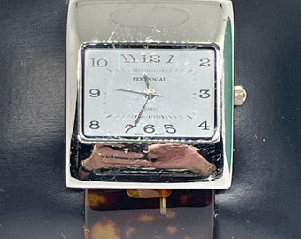 Vintage Brighton Aspen Watch: Etched Silver-plated Finish - Etsy display picture 1