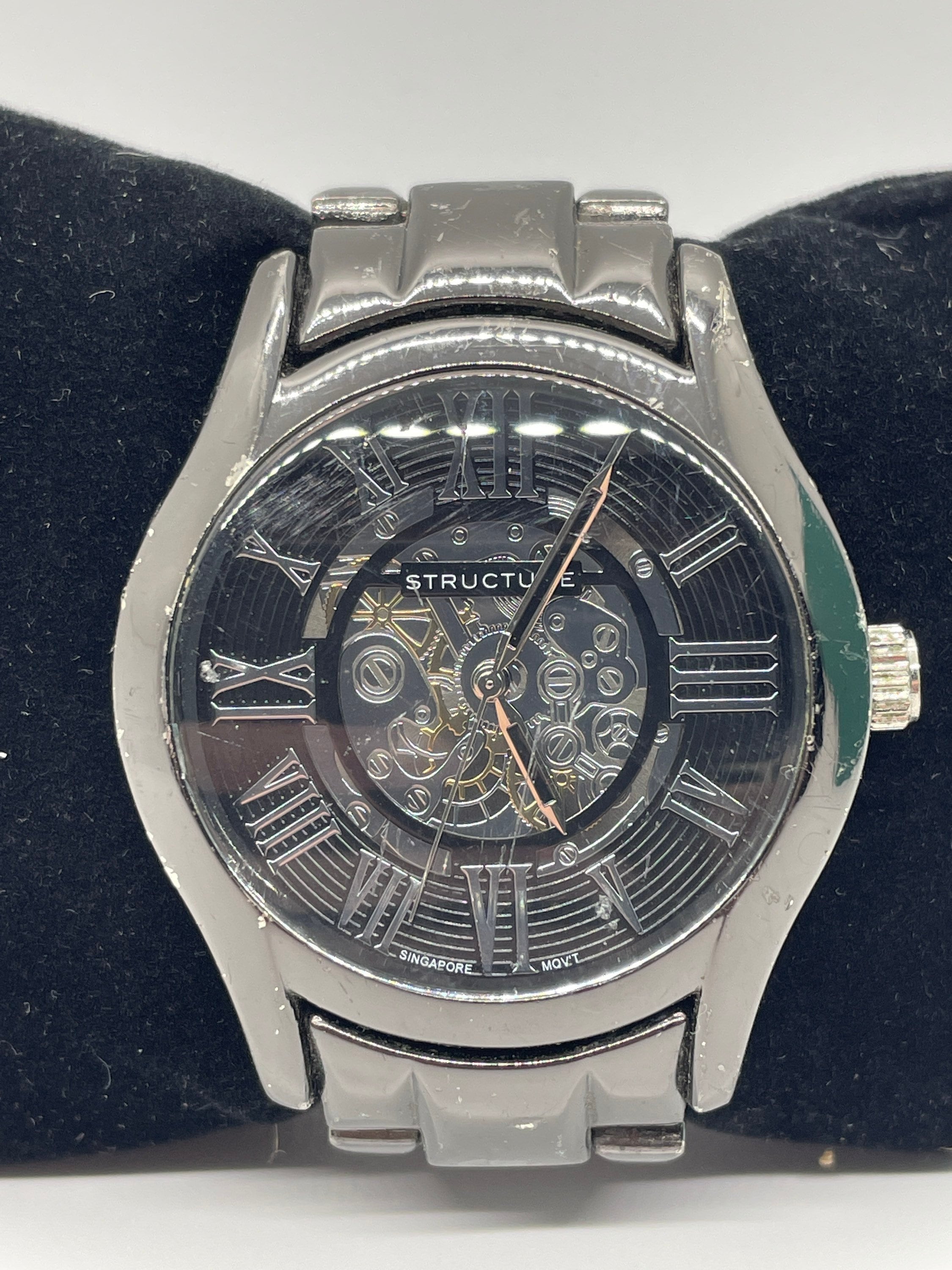 Vintage Mens Structure Watch Etsy