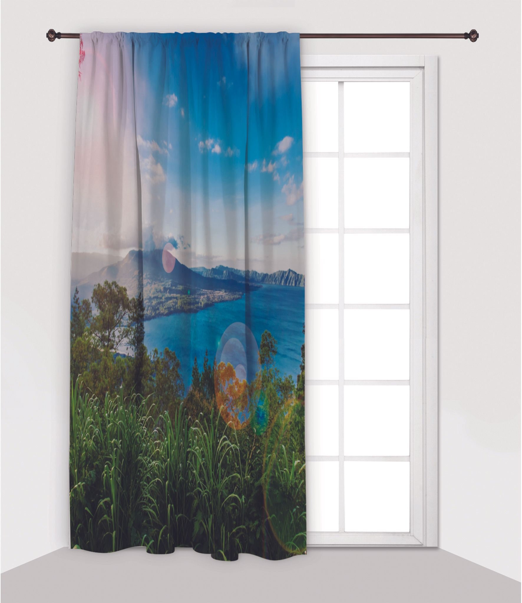 Szenerie Bedruckter Vorhang / Drapes für Wohnzimmer Esszimmer | Etsy