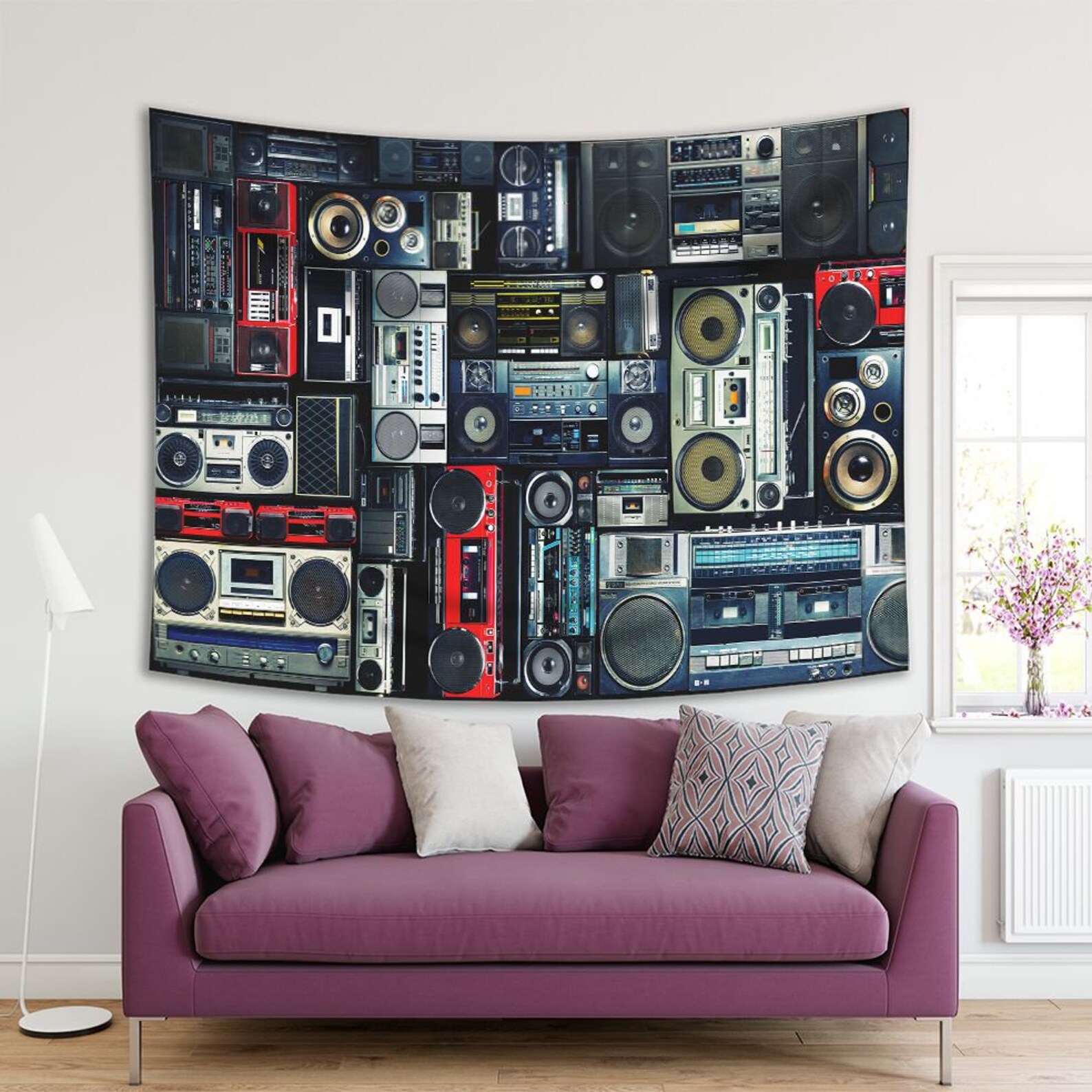 Music Theme Printed Tapestry / Tapestry For Home Living Room Etsy