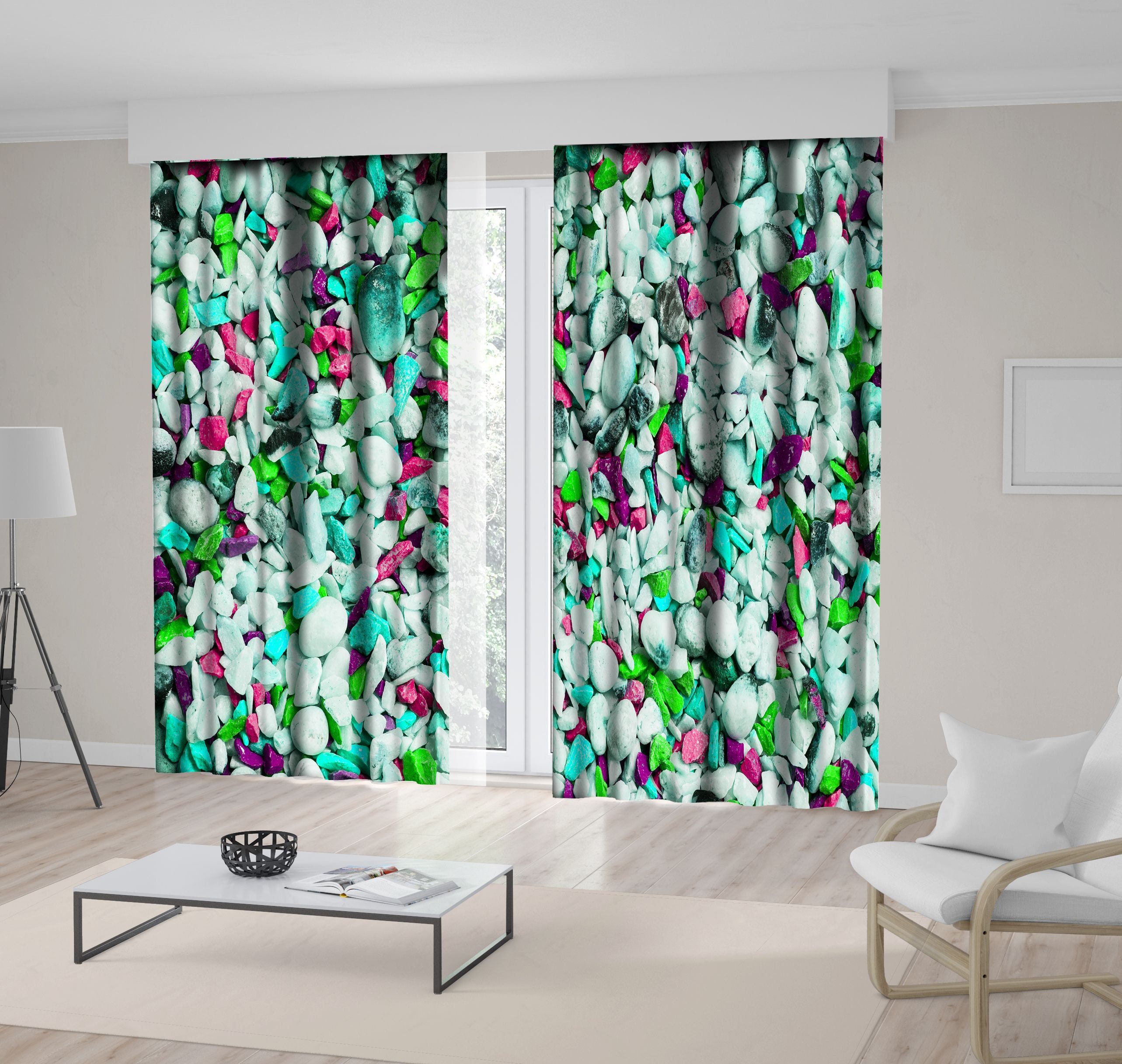 Landschaft gedruckt Vorhang / Drapes für Wohnzimmer Esszimmer | Etsy