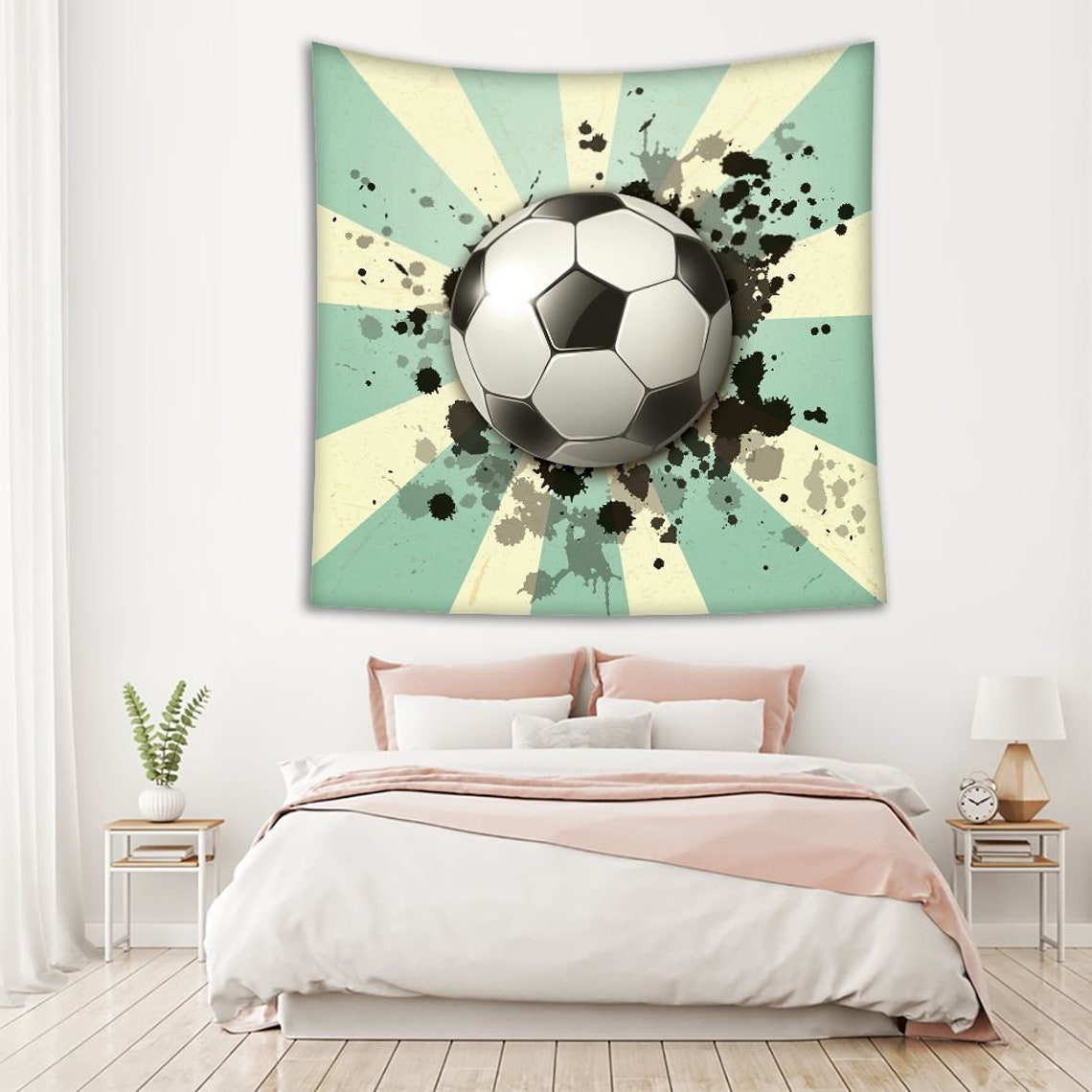 Football Printed Tapestry / Tapestry For Home Living Room Etsy