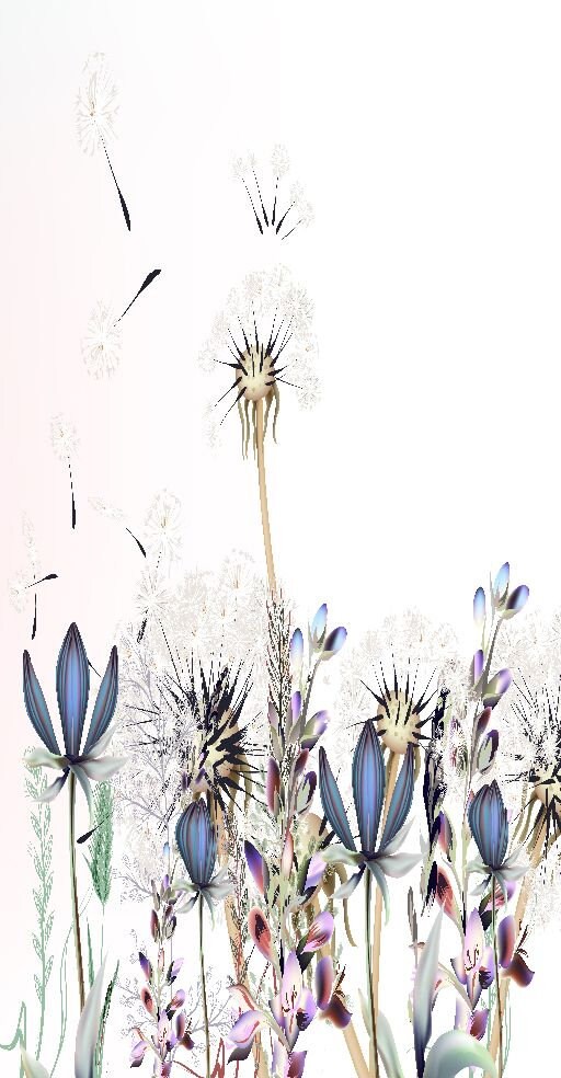 Blumen Bedruckte Vorhang / Drapes für Wohnzimmer Esszimmer | Etsy