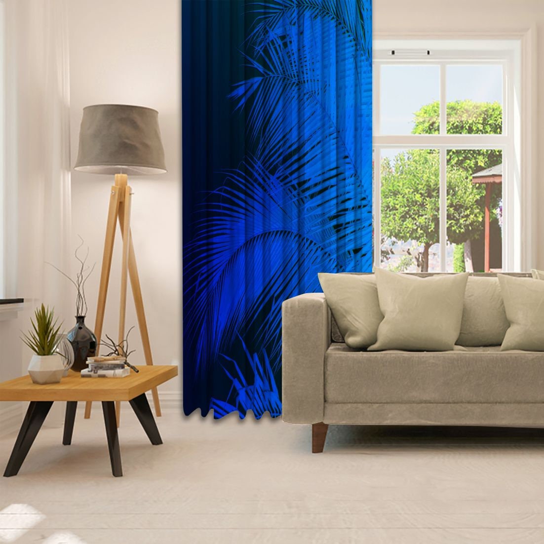 Szenerie Bedruckte Vorhang / Drapes für Wohnzimmer Esszimmer | Etsy