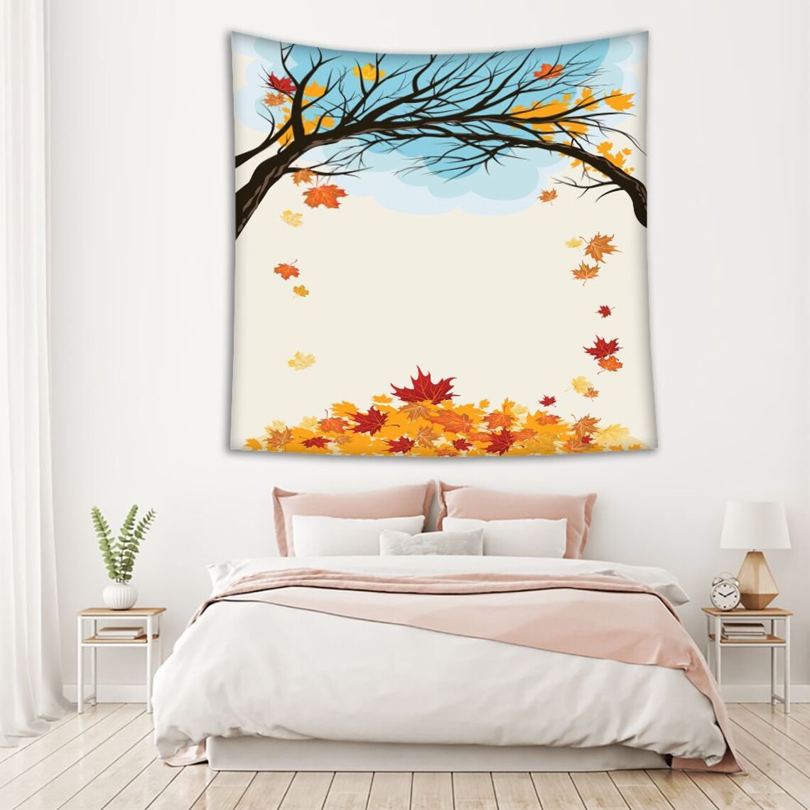 Nature Printed Tapestry / Tapestry For Home Living Room Etsy