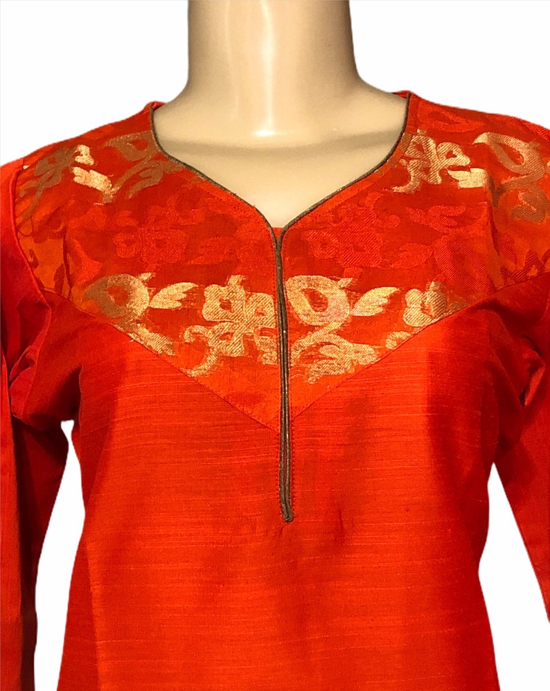 Cotton Silk Kurti