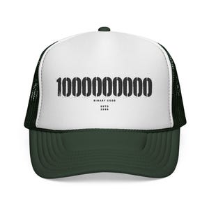 Binary Code Society Numeric Barcode Graphic Trucker image 13