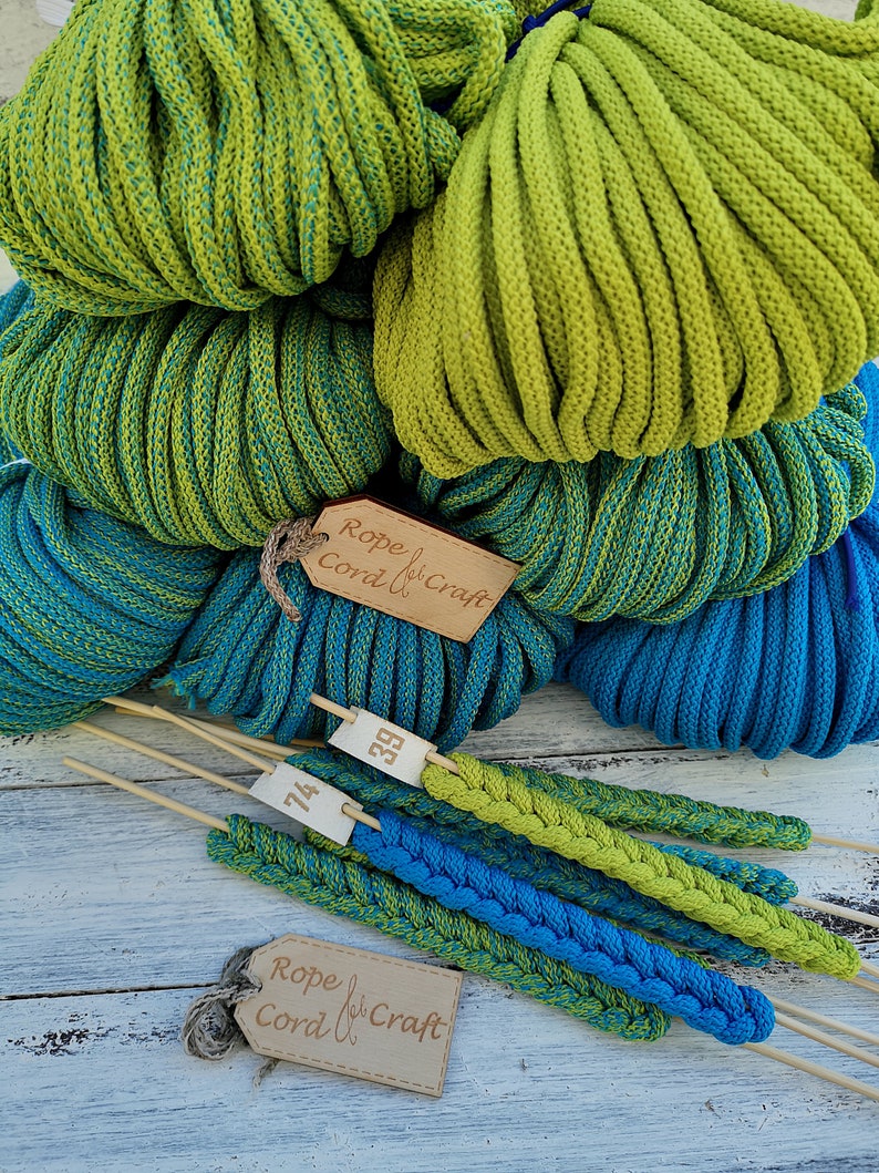 350m Polyester Rope 6mm Rope Cord Craft Cord Macrame Yarn Rope Etsy