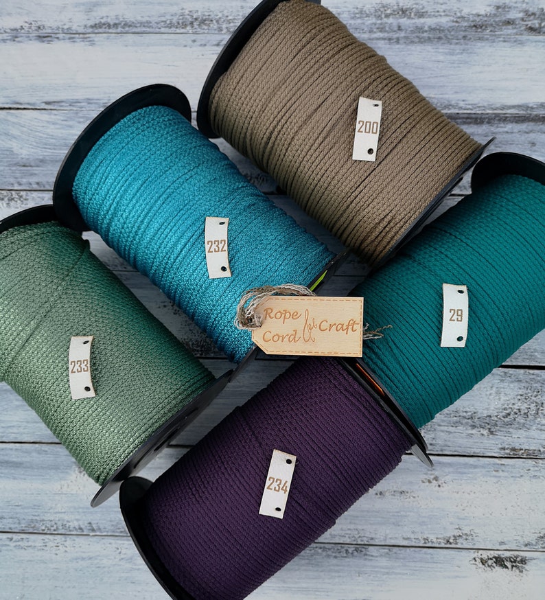 Nylon rope 3mm macrame cord polyester rope craft rope knitting Etsy