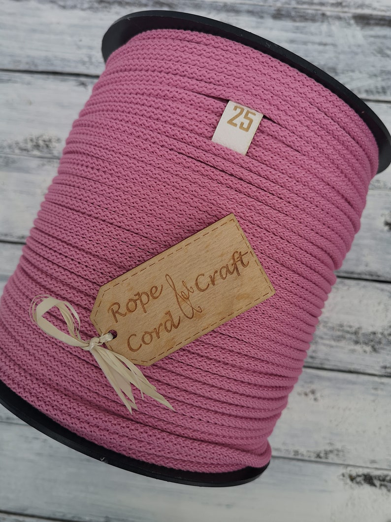 Macrame Cord 6mm Macrame Rope Knot Cord Bead Cord Textile Etsy