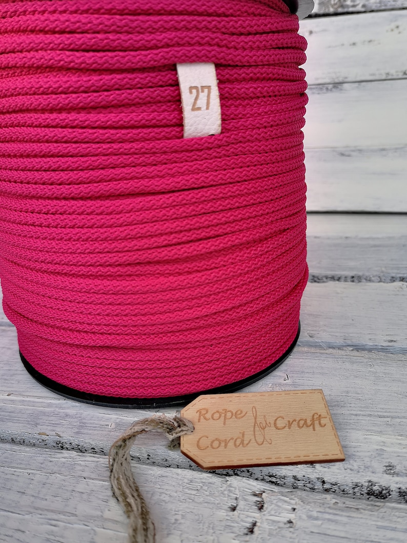 Macrame Cord 6mm Macrame Rope Knot Cord Bead Cord Textile Etsy