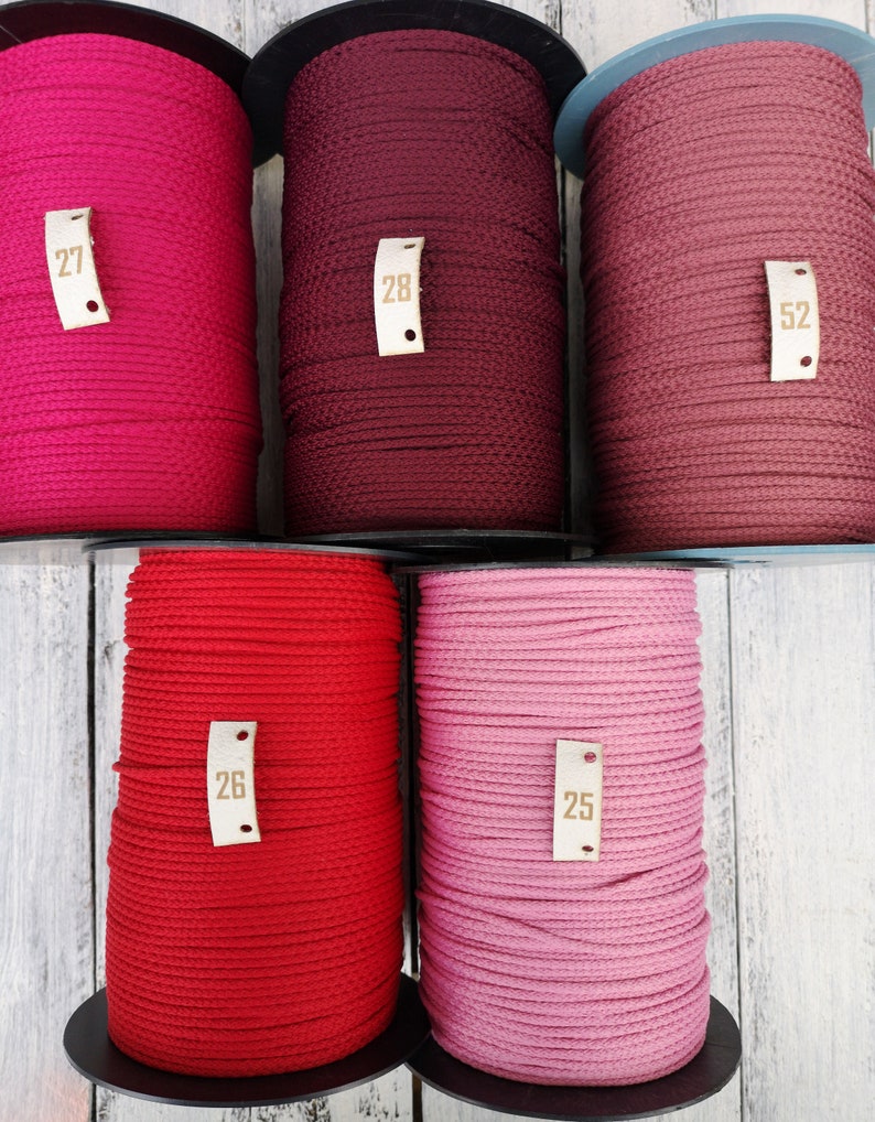 Macrame rope 3mm rope polyester rope nylon rope craft rope cord strong rope soft rope crochet