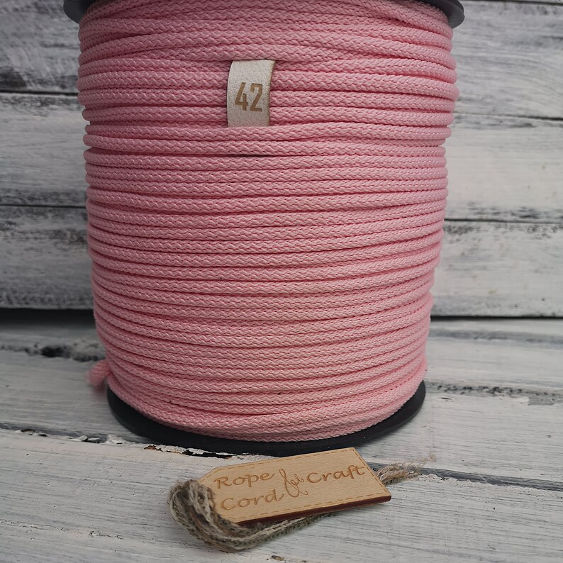 Polyester macrame cord 6 mm Strong rope Soft macrame cord Etsy