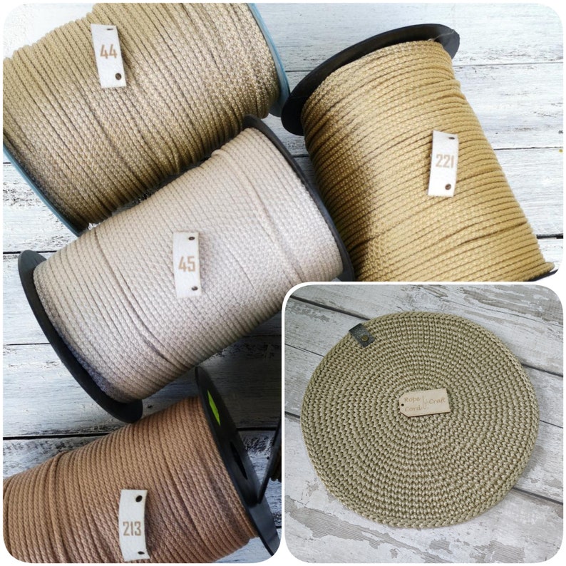 SHINY Macrame Rope 3mm Rope Polyester Rope Nylon Rope Craft Etsy