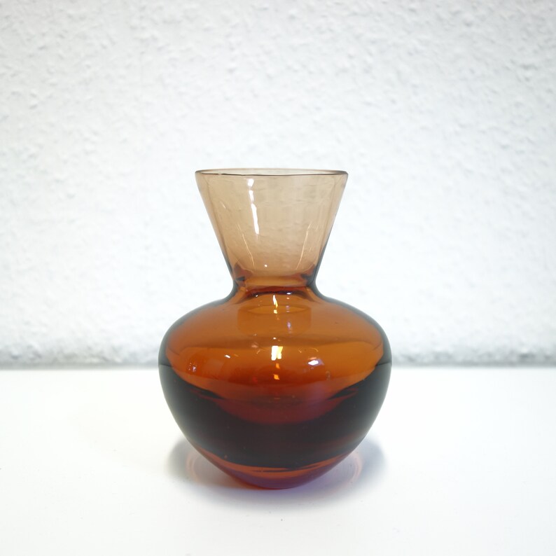 Murano Vase Italy Sommerso Seguso Vintage Mid Etsy