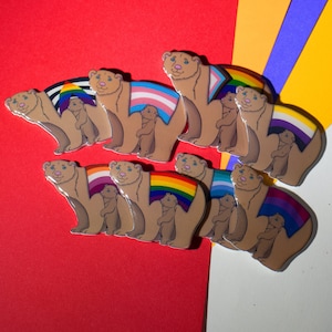 Proud Parent LGBT Pride Pin, LGBTQ+, Handmade
