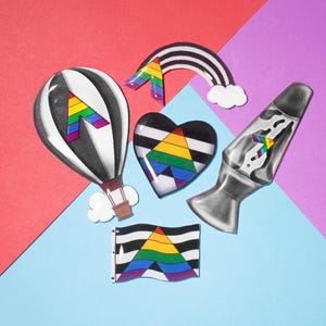 Ally Pride Pin Set | LGBTQ+ | Handmade Accessories