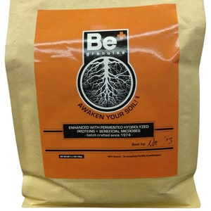 Be+ Granules 3-6-5 | 100% Natural Fertilizer 2.2 lbs.