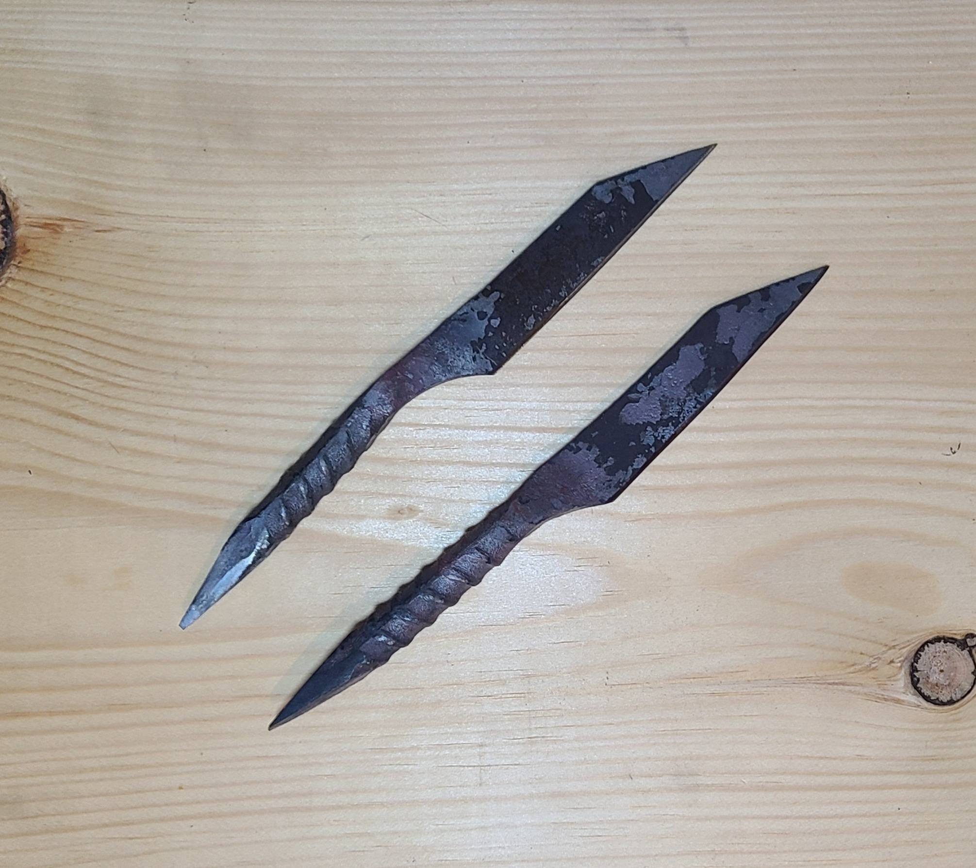 Throwing Knives Etsy
