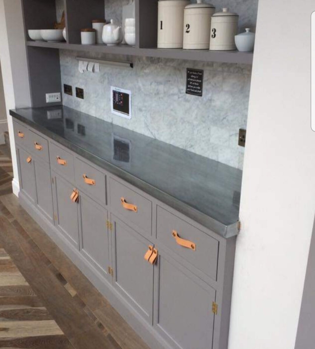 Zinc Worktops is the Look for the Modern Age Stylish and Chic Etsy UK