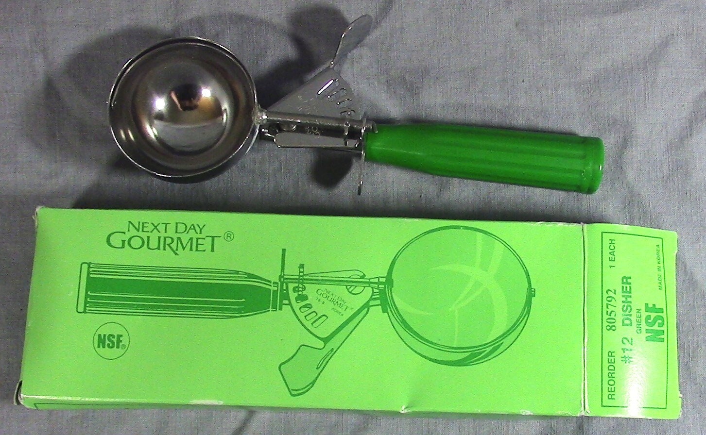 1980s Disher Ice Cream Scoop With Original Box by Next Day 