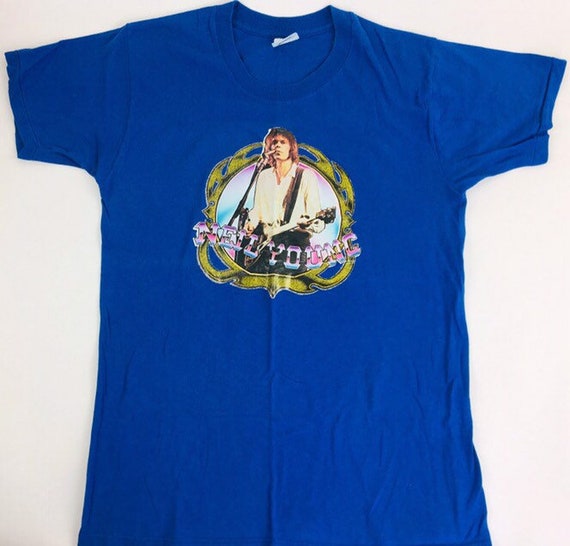 Vintage Neil Young shirt 1980s Concert Shirt Band
