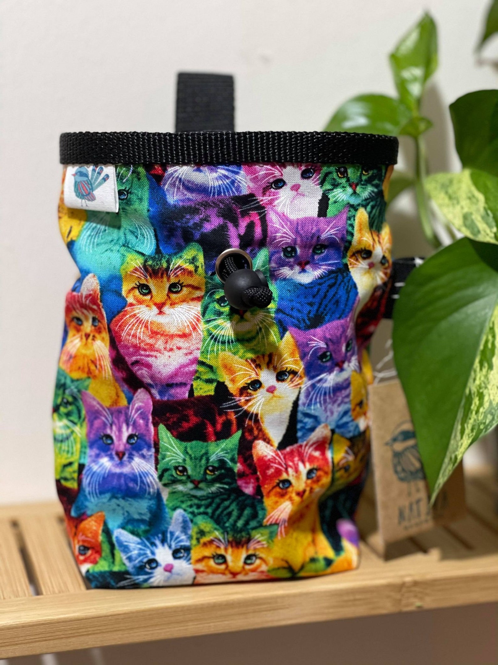 Chalk Bag Rock Climb Animals Cats are cool Etsy