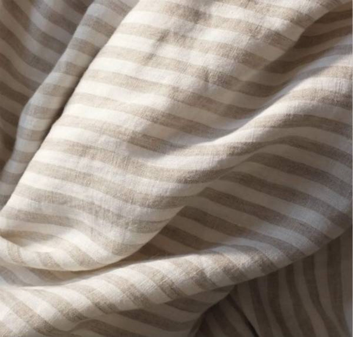 Pure flax linen sheet set fitted sheet flat sheet pillowcases Etsy