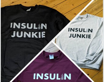 Insulin Junkie Sweater Adults