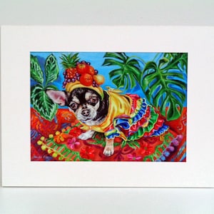 Tita the Samba Singer and Dancer Print