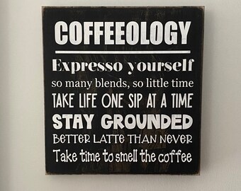 Coffee,  coffee bar sign