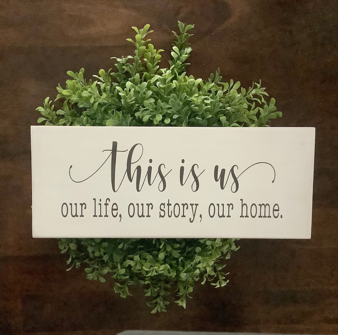This is Us Sign, Family, Wood Sign, Farmhouse Decor - Etsy