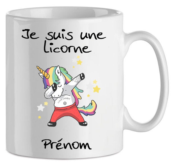 Tasse-Mug Meilleur Julien Prénom Licorne - Idée Cadeau Humour Original  Anniversaire