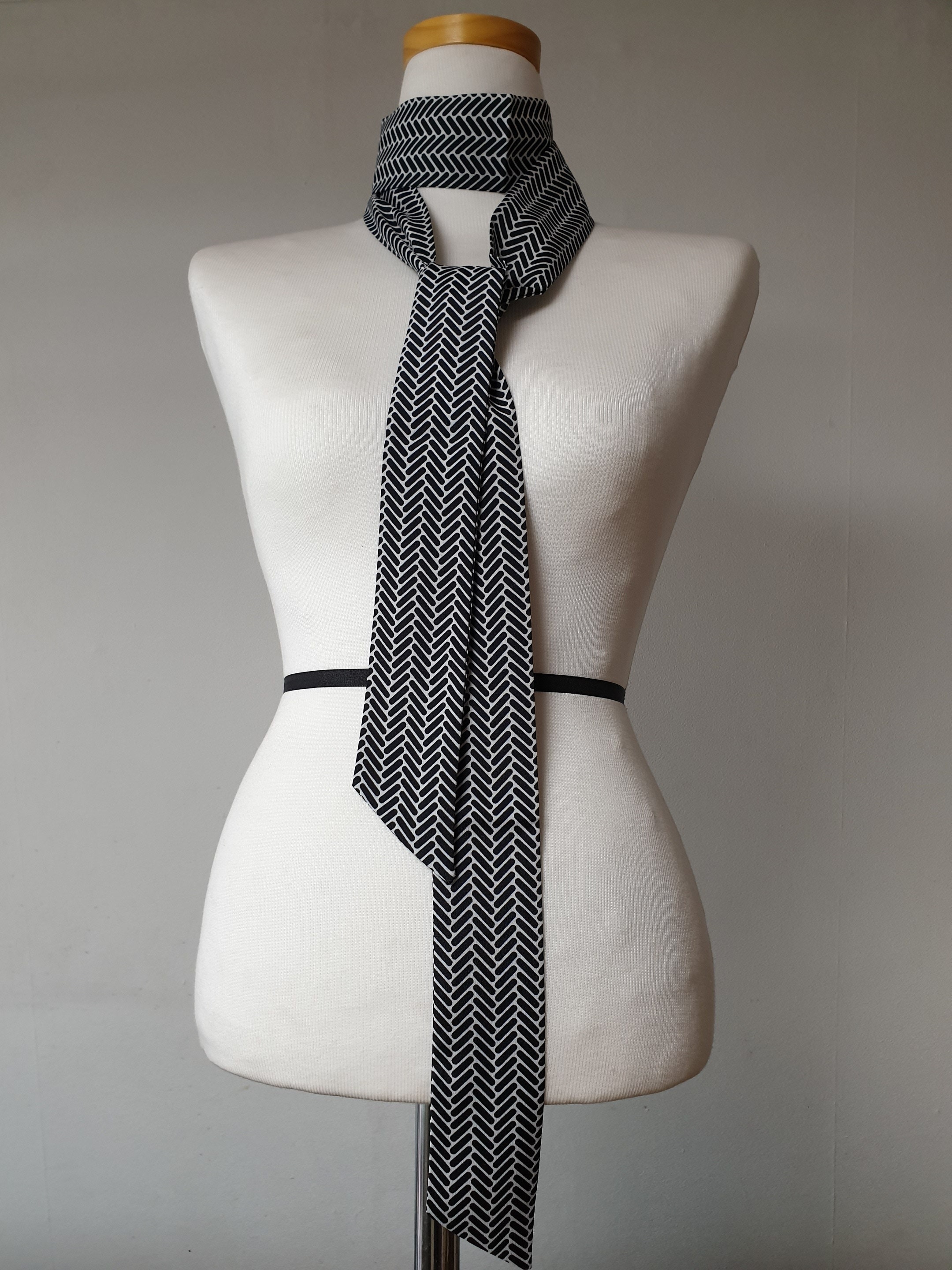 Long Skinny Scarf, Long Scarf, Long Tie, Fabric Belt, Neck Tie, Skinny