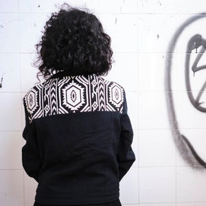 White ethnic jacket online
