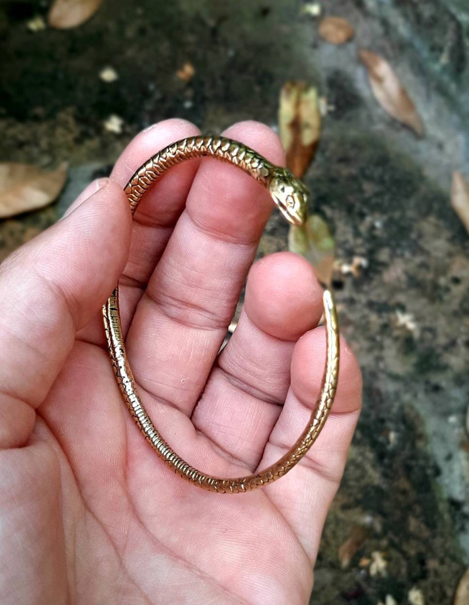 Snake Bracelet Snake Jewelry Adjustable Bracelet Snake Etsy