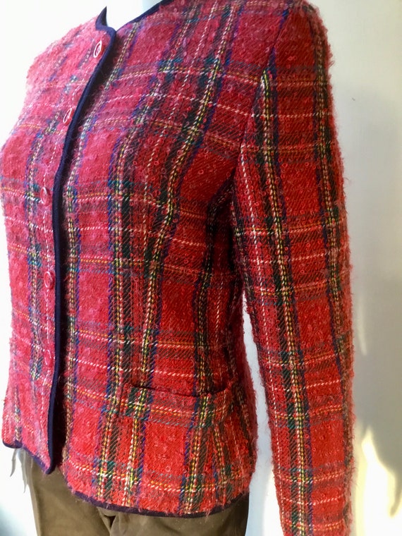 Genuine vintage Burberry tartan jacket