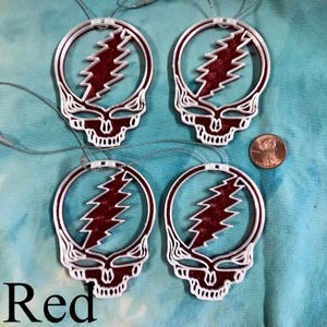 Ornament  &quot;Steal ie&quot; G Dead (Set of 4)