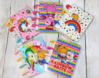 Rainbow Brite Collection Happy Planner Covers Set Dividers Dashboard