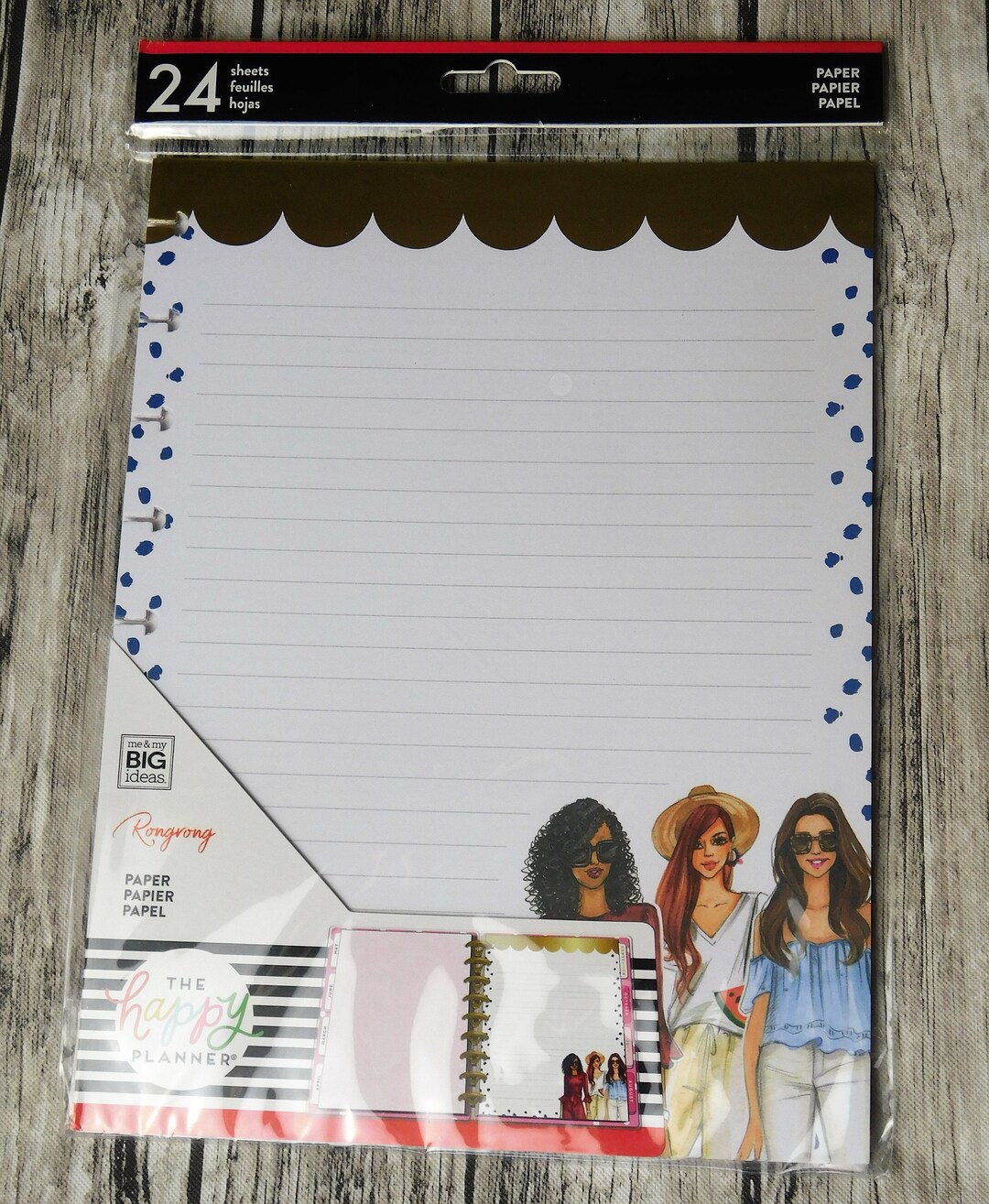 Rongrong Paper Happy Planner Classic Paper Etsy