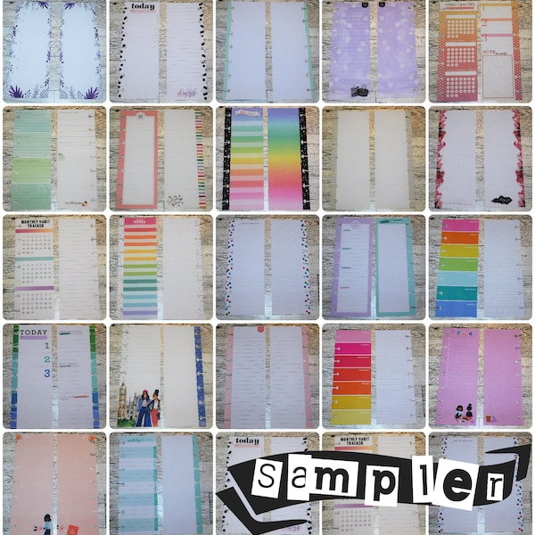 Skinny Mini Paper Sampler The Happy Planner *Choose*